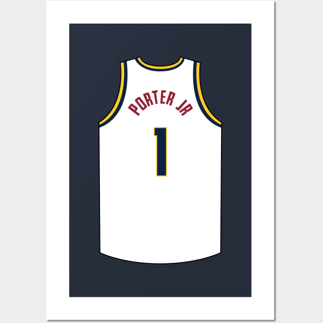 Michael Porter Jr Denver Jersey Qiangy Wall Art by qiangdade